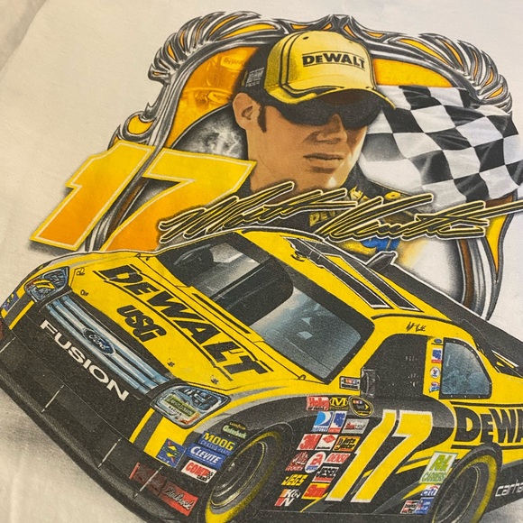 Y2K 2000s Matt Kenseth Double Sided Nascar Shirt Men’s Size Large - Picture 9 of 11